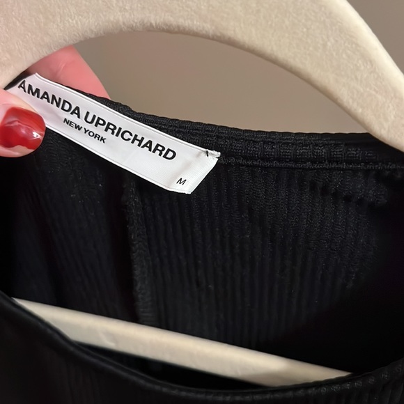 Amanda Uprichard Geraldine Dress in Black - Picture 5 of 5